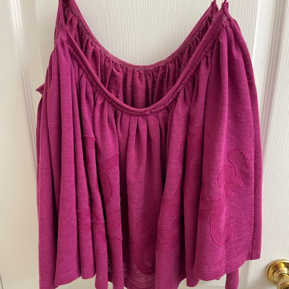 Free People Spaghetti Strap Crop Top